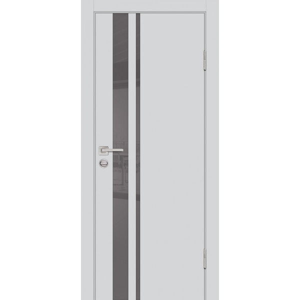 Межкомнатная дверь Graf P-16 серый лакобель Агат (2000 х 700)