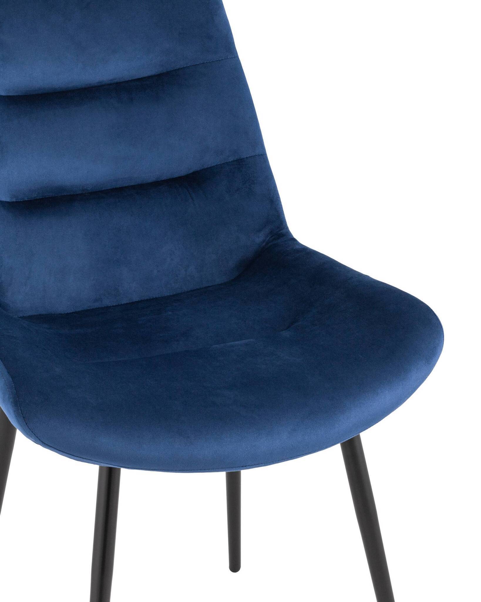 Стул Остин велюр синий Stool Group