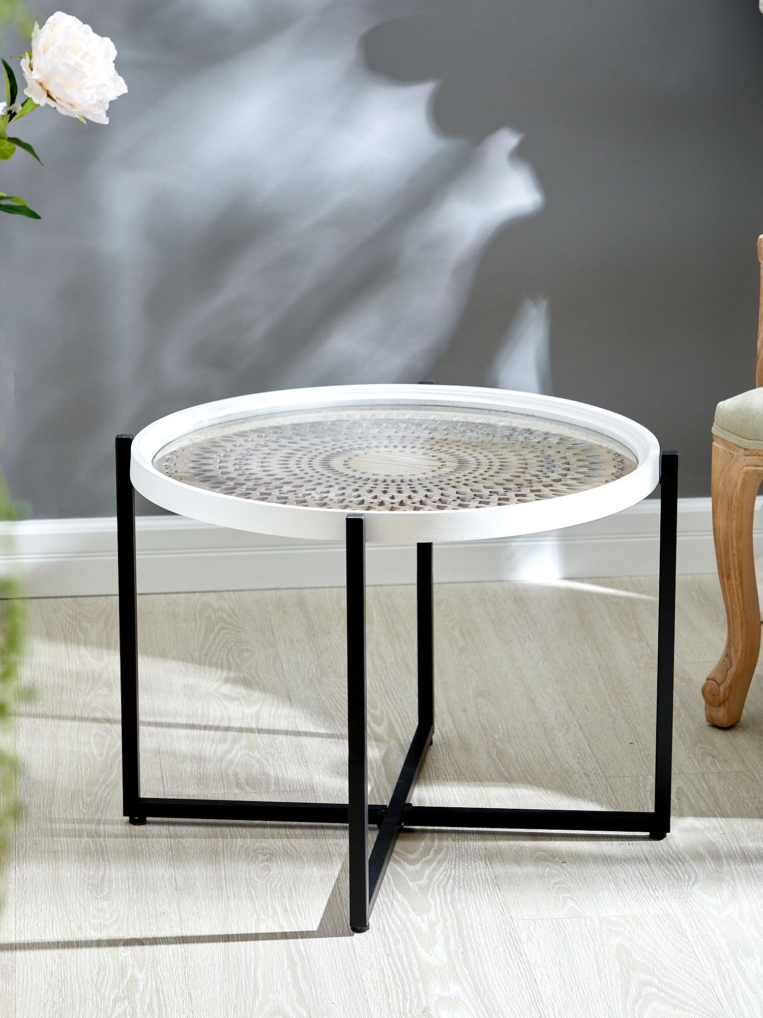 Столик кофейный Ажур Glasar 62-032