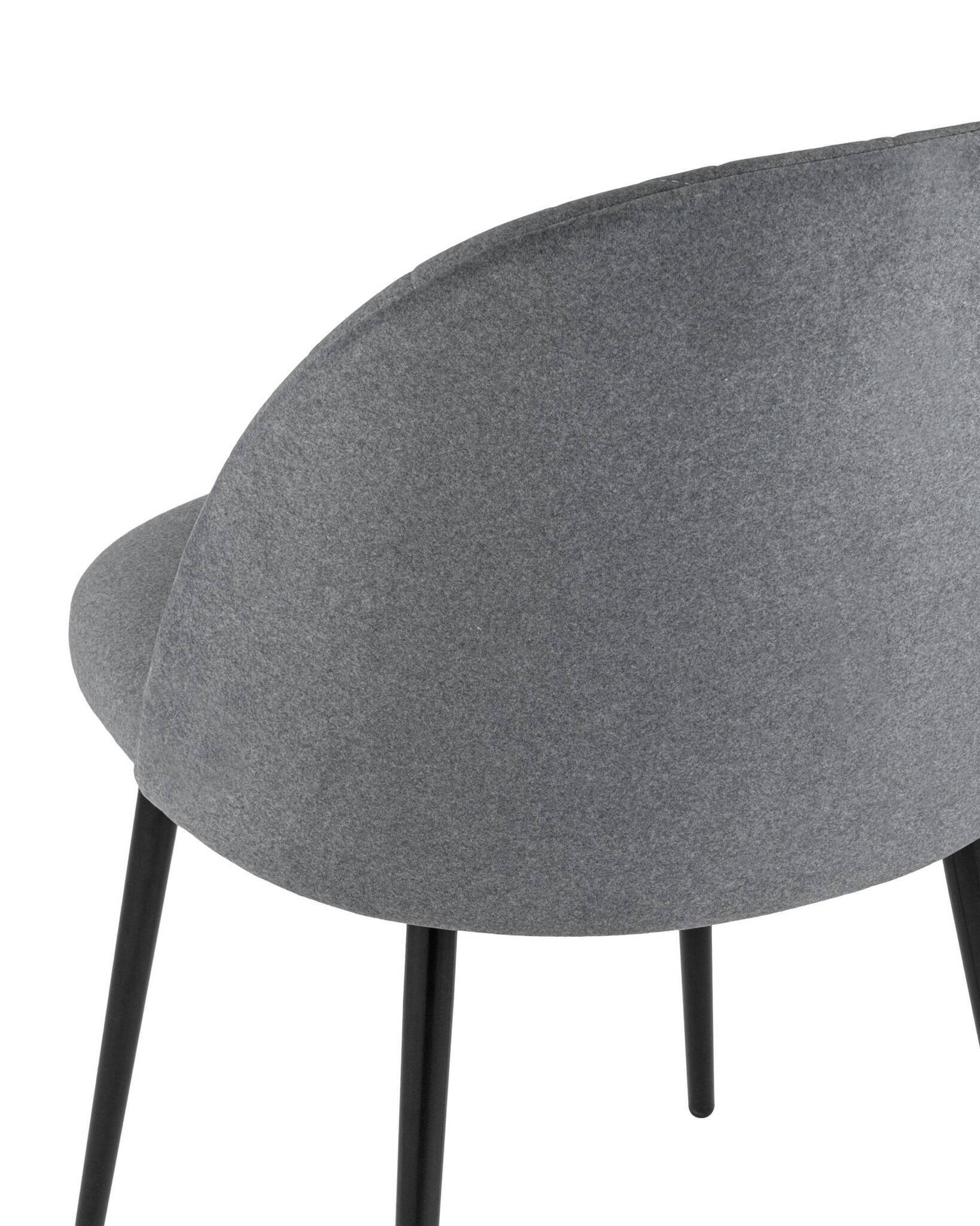 Стул Марсель микровелюр темно-серый Stool Group