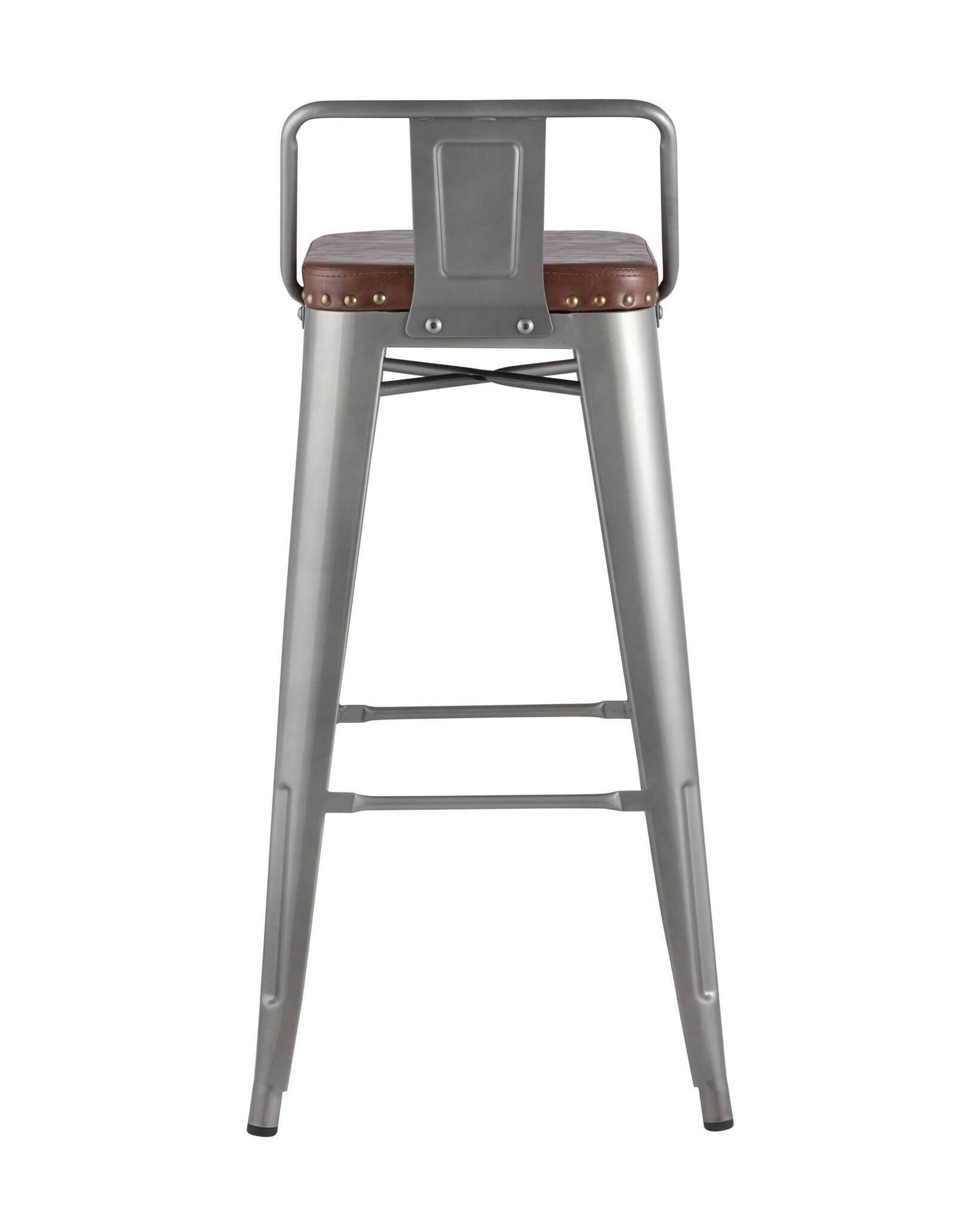 Стул барный TOLIX SOFT серебристый Stool Group