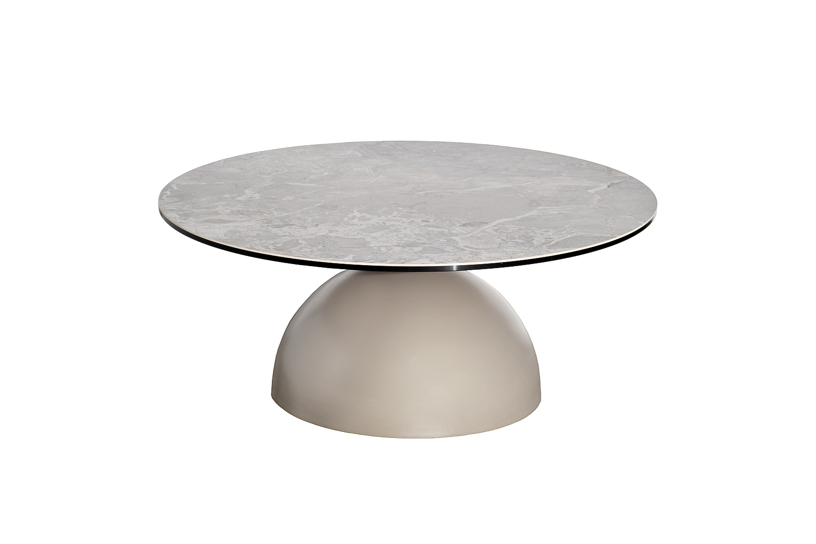 Стол журнальный, керамика Augustus Gray d90*39 Garda Decor 57EL-17011