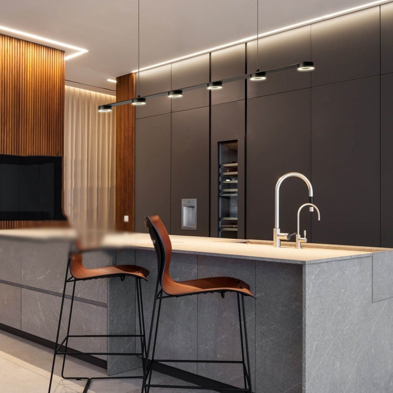Подвесной светильник HOLLAND L Black by ImperiumLoft