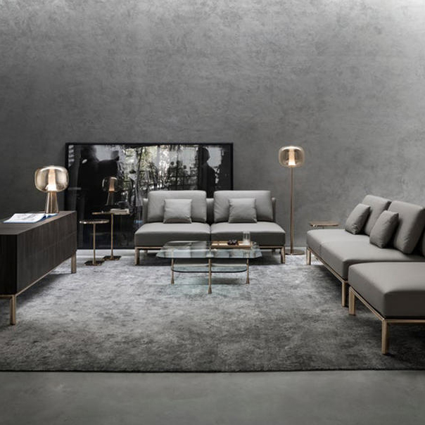 Торшер FOLLETT FL H150 Rose Gold by ImperiumLoft