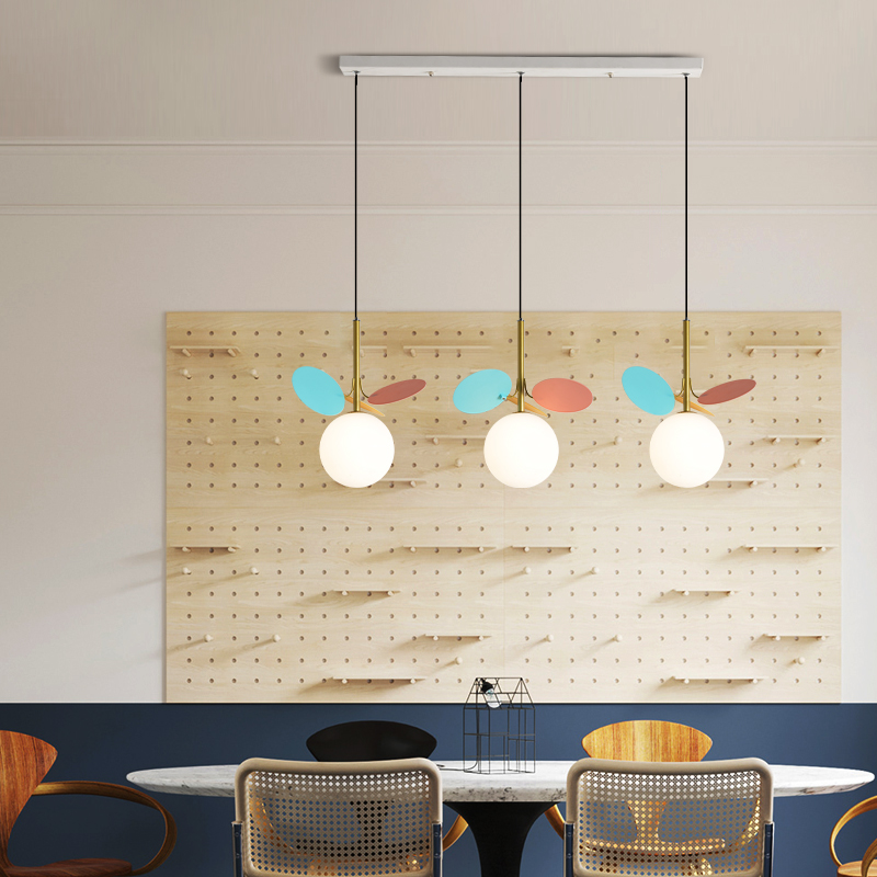 Подвесной светильник MATISSE TRIO Multicolor / Black plank by ImperiumLoft