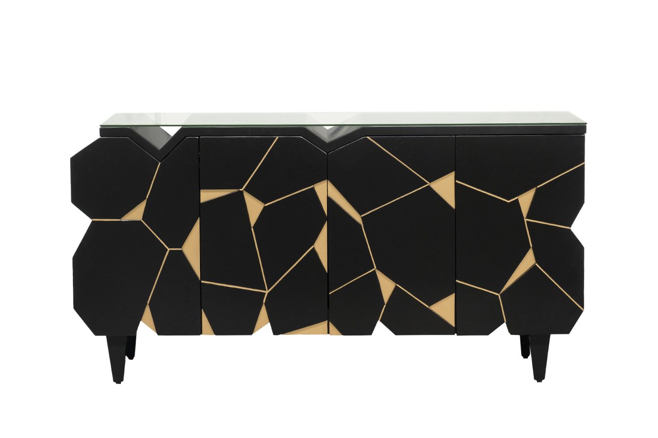 Комод дизайнерский "Кубизм" Garda Decor ART-4498-S