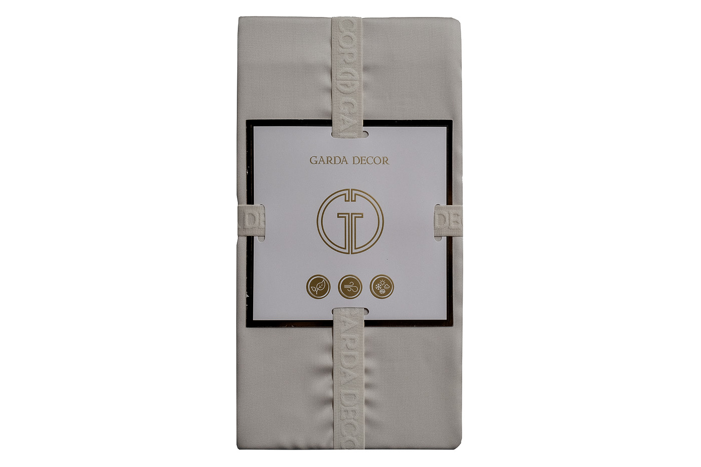 Комплект из 2х наволочек 70х70см жемчужный Garda Decor 144HF-40411