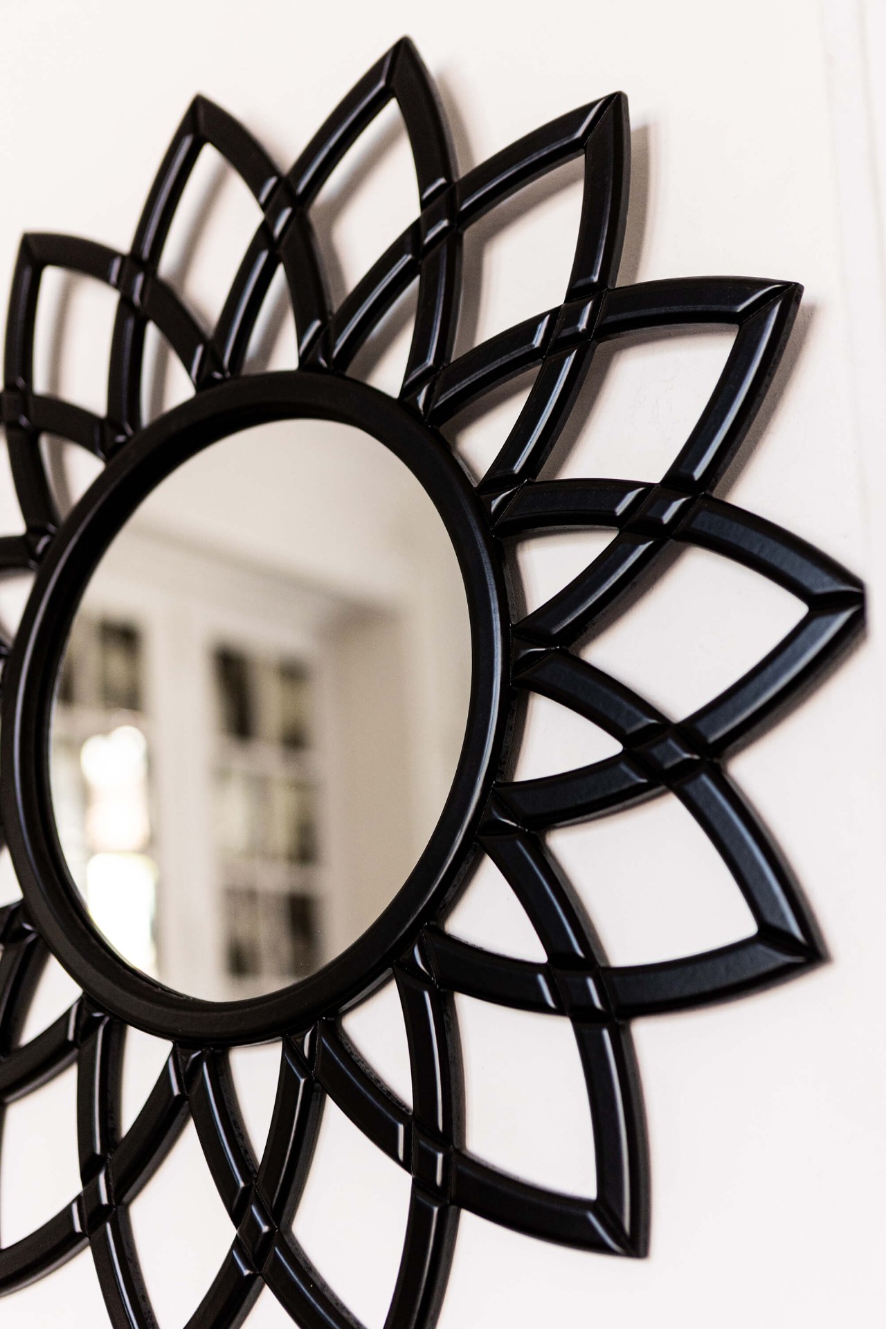 Зеркало BountyHome Shiny Black mv043-black