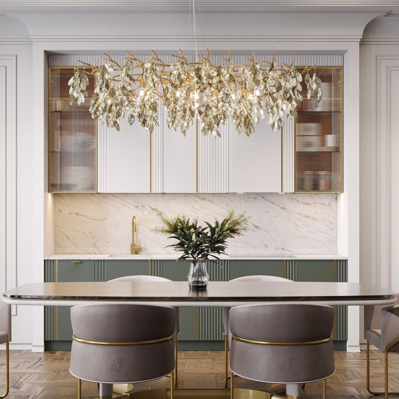 Подвесная люстра MODELUX MS.2111.1200 GD