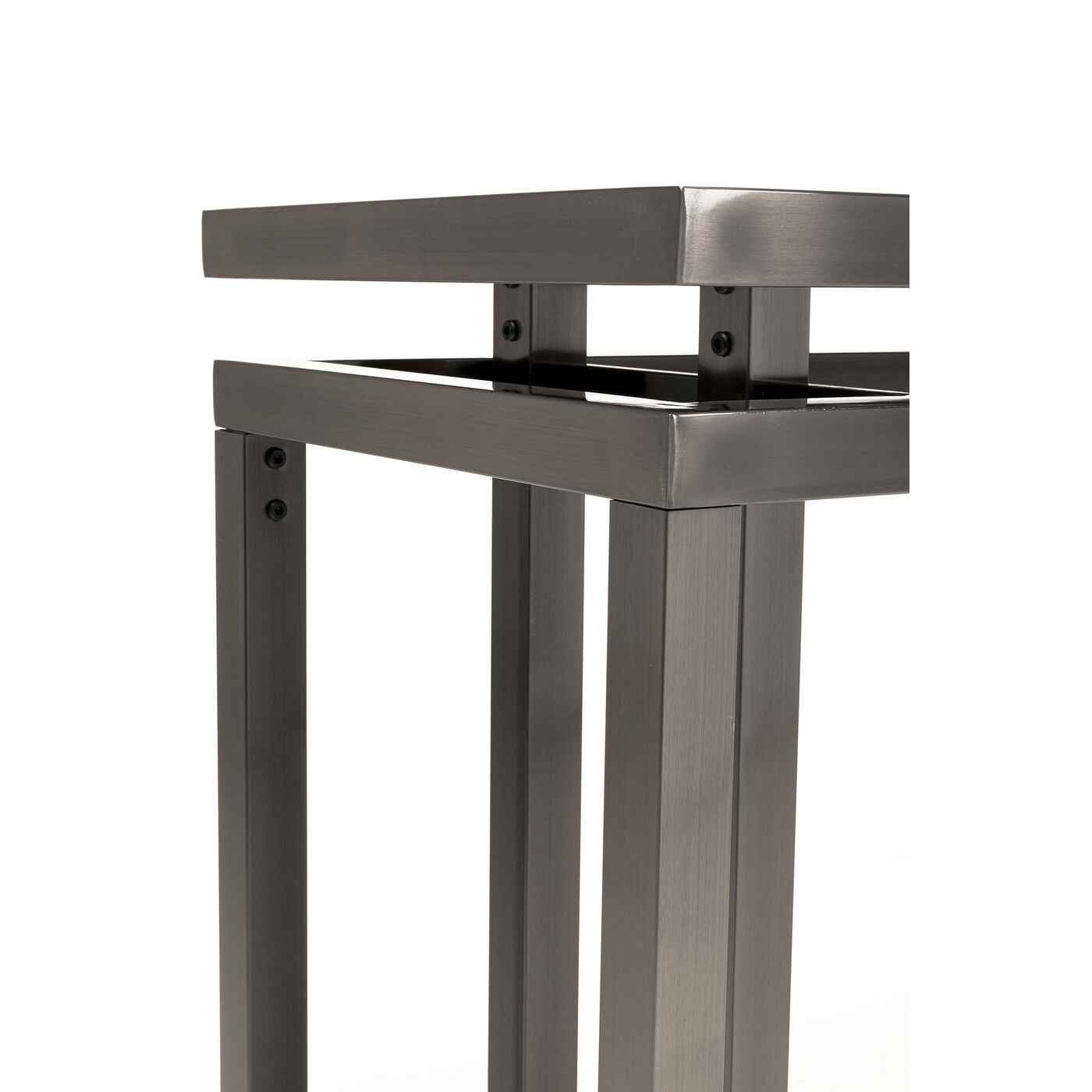 Консоль Gold Rush Graphite KARE 70106