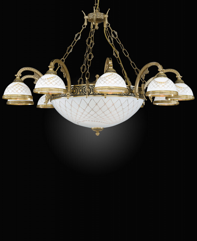 Подвесная люстра Reccagni Angelo l 7002/10+4