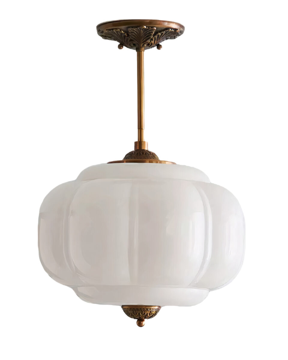 Золотой подвесной светильник Элаиза Louvre Home LHLCH120324SWL