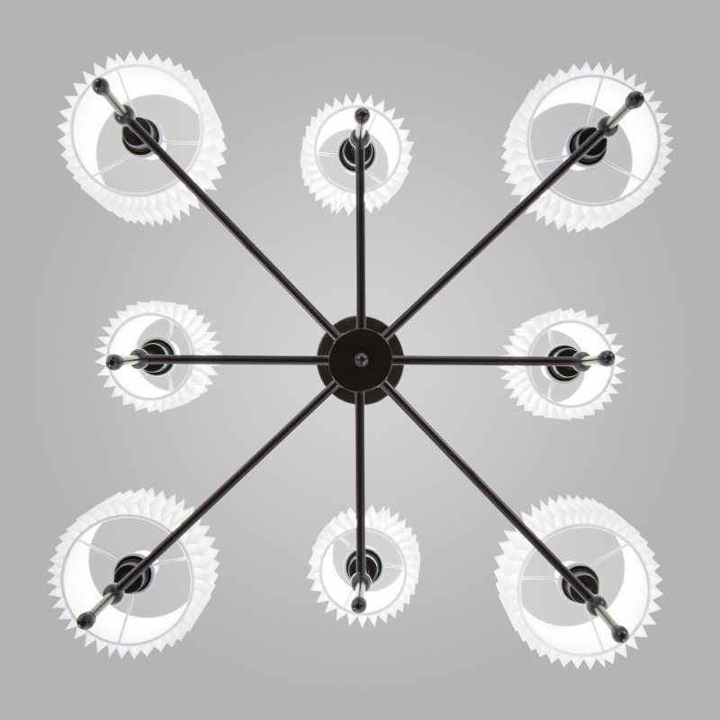 Люстра на штанге Eurosvet 60162/8 черный