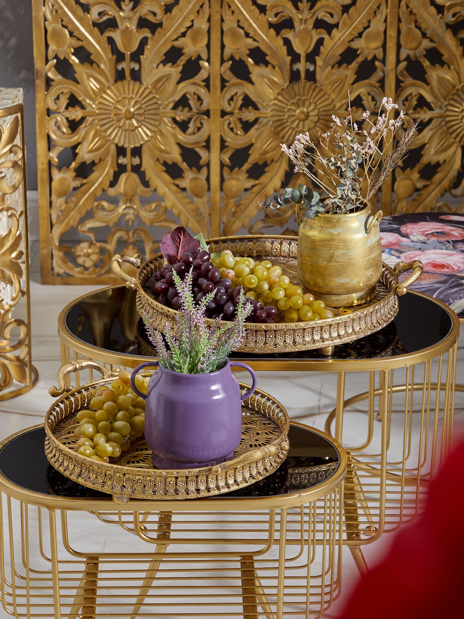 Ваза-мини с ручками Glasar 57-400