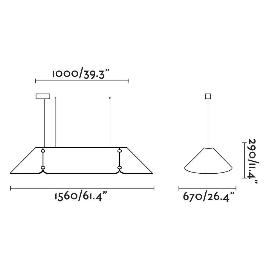 Люстра Fonovia серая 84 см 25W 4000K Faro