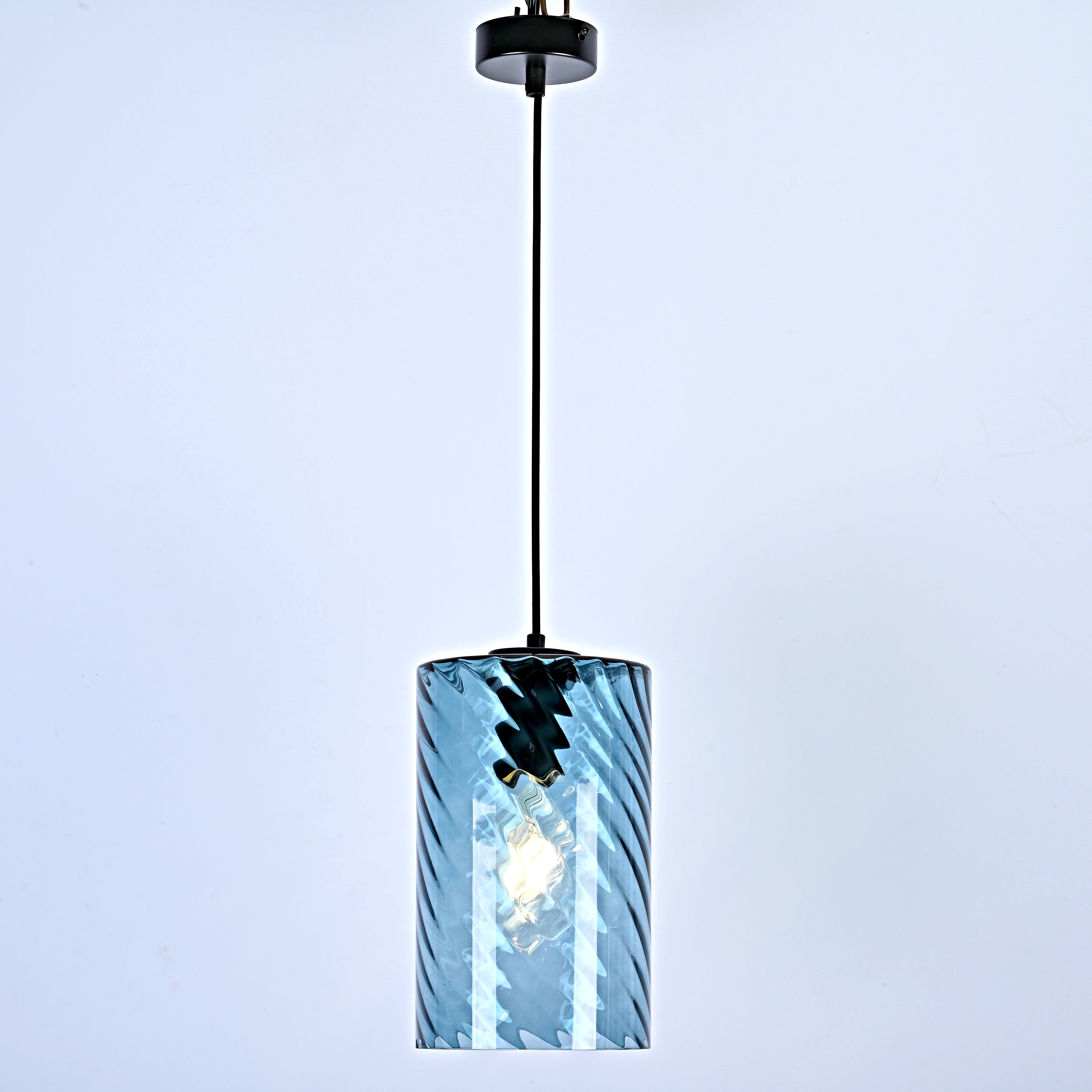 Подвесной Светильник Cl Rib A Blue By Imperiumloft