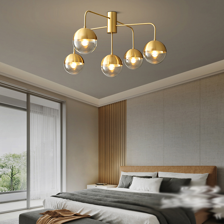 Потолочная люстра SVANTE Brass by ImperiumLoft