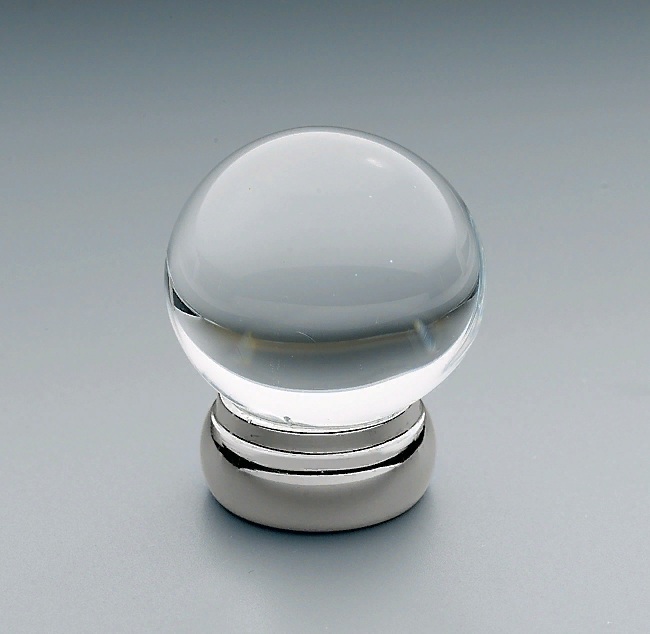 Ручка-кнопка Restoration Hardware Vintage d.2.8 Polished Chrome