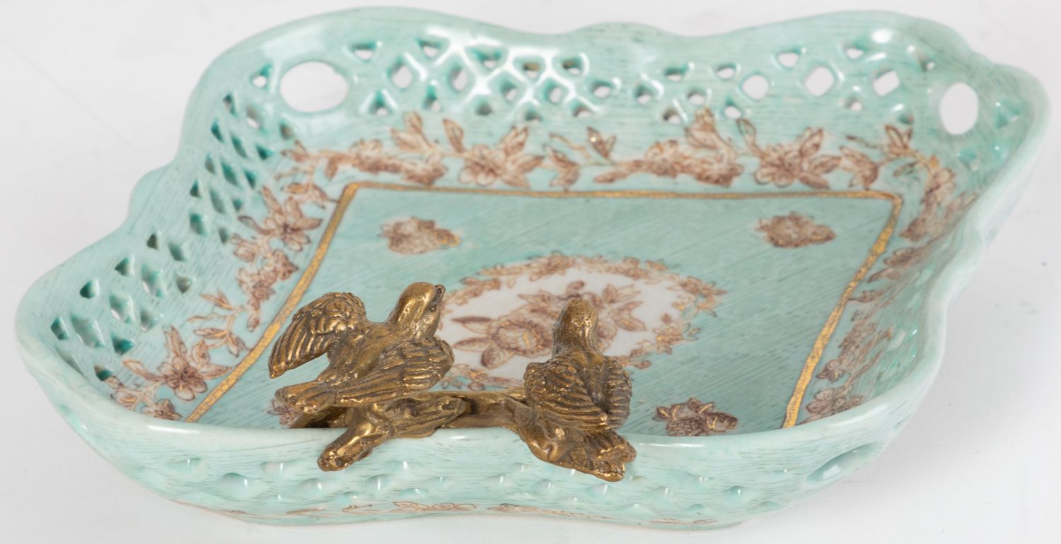 Блюдо с птичками Glasar 31G2022/C157C/HLG1874