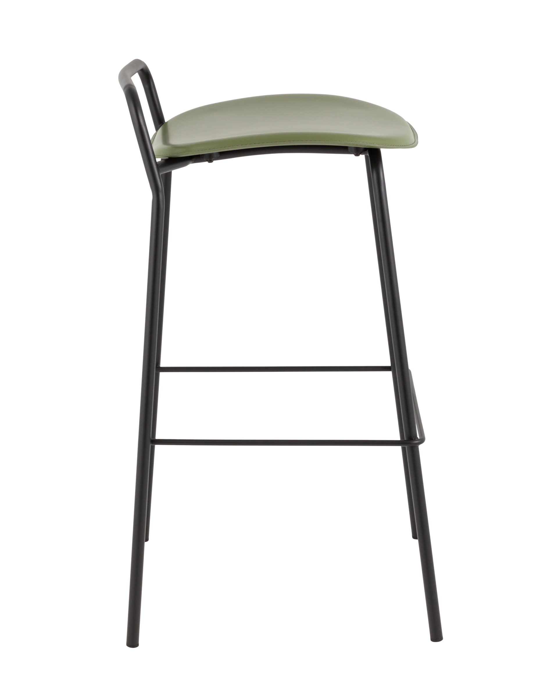 Стул барный Mantis экокожа зеленый Stool Group