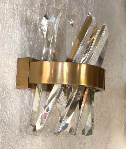 Настенный светильник Delight Collection Akasha 250A light antique brass