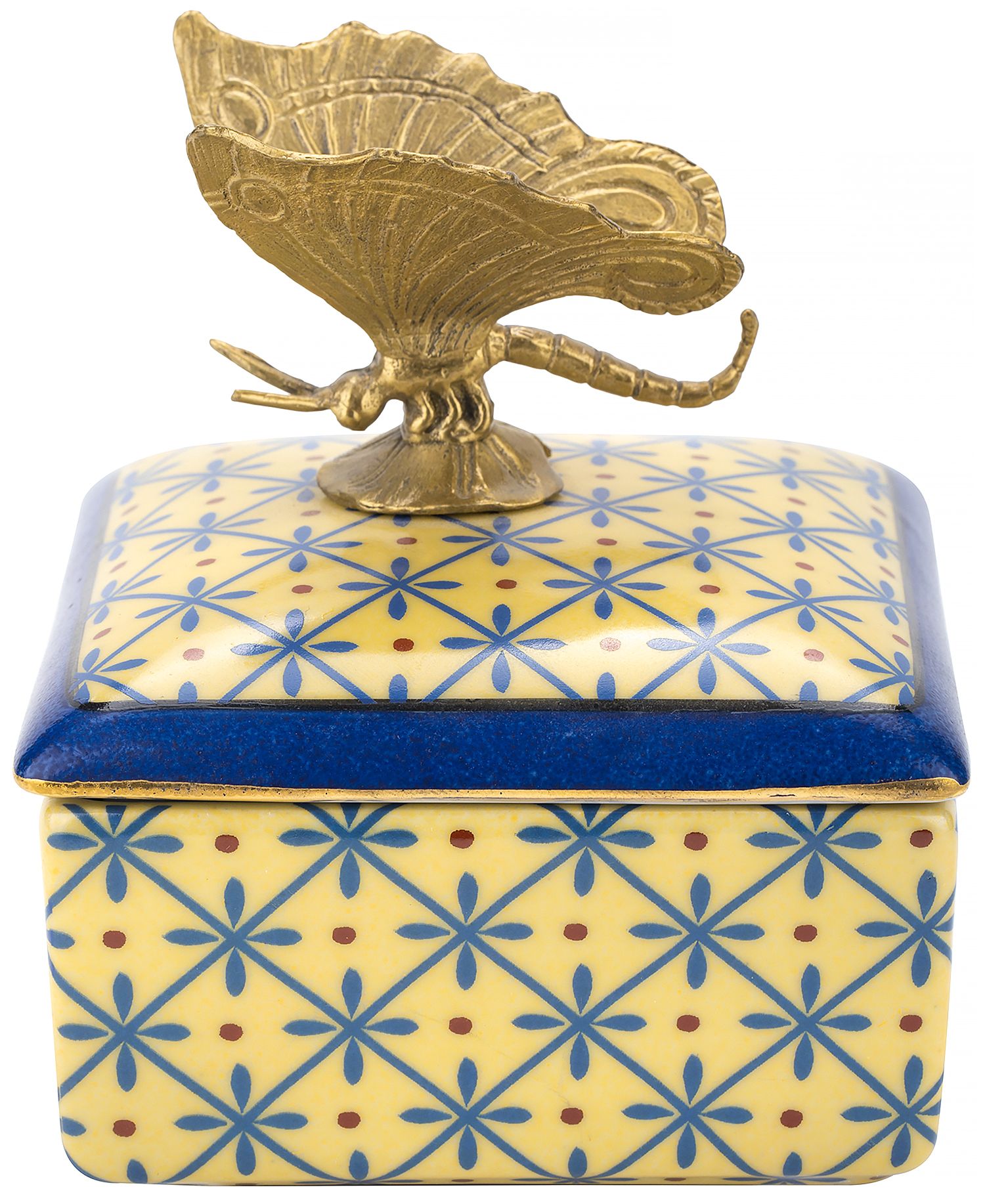 Шкатулка с бабочкой Glasar B100/HY2204