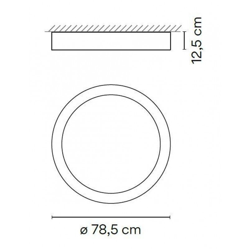 ПОТОЛОЧНЫЙ СВЕТИЛЬНИК  VIBIA Duo 4872