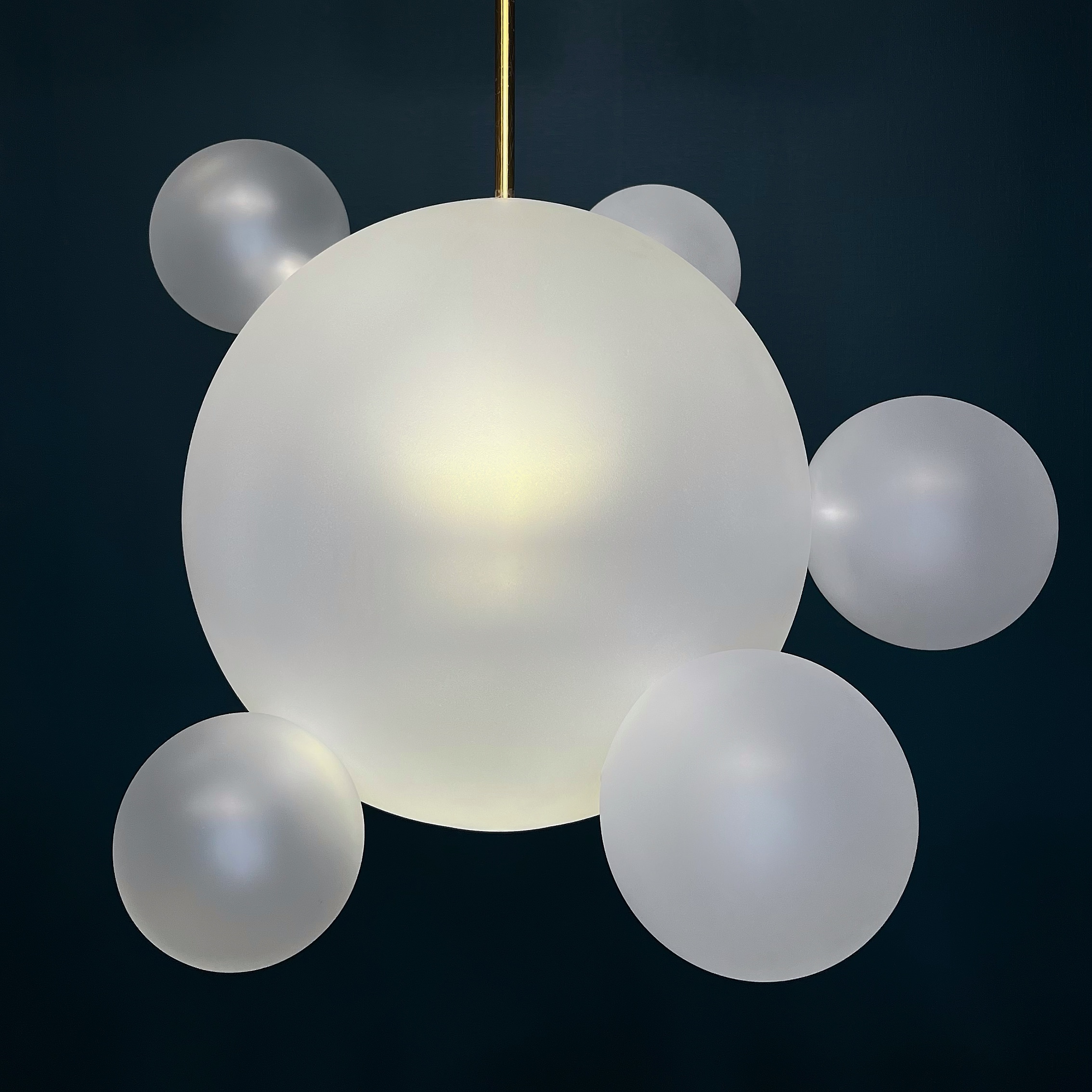 Люстра GIOPATO &amp; COOMBES BOLLE BLS LAMP white glass rectangle by ImperiumLoft