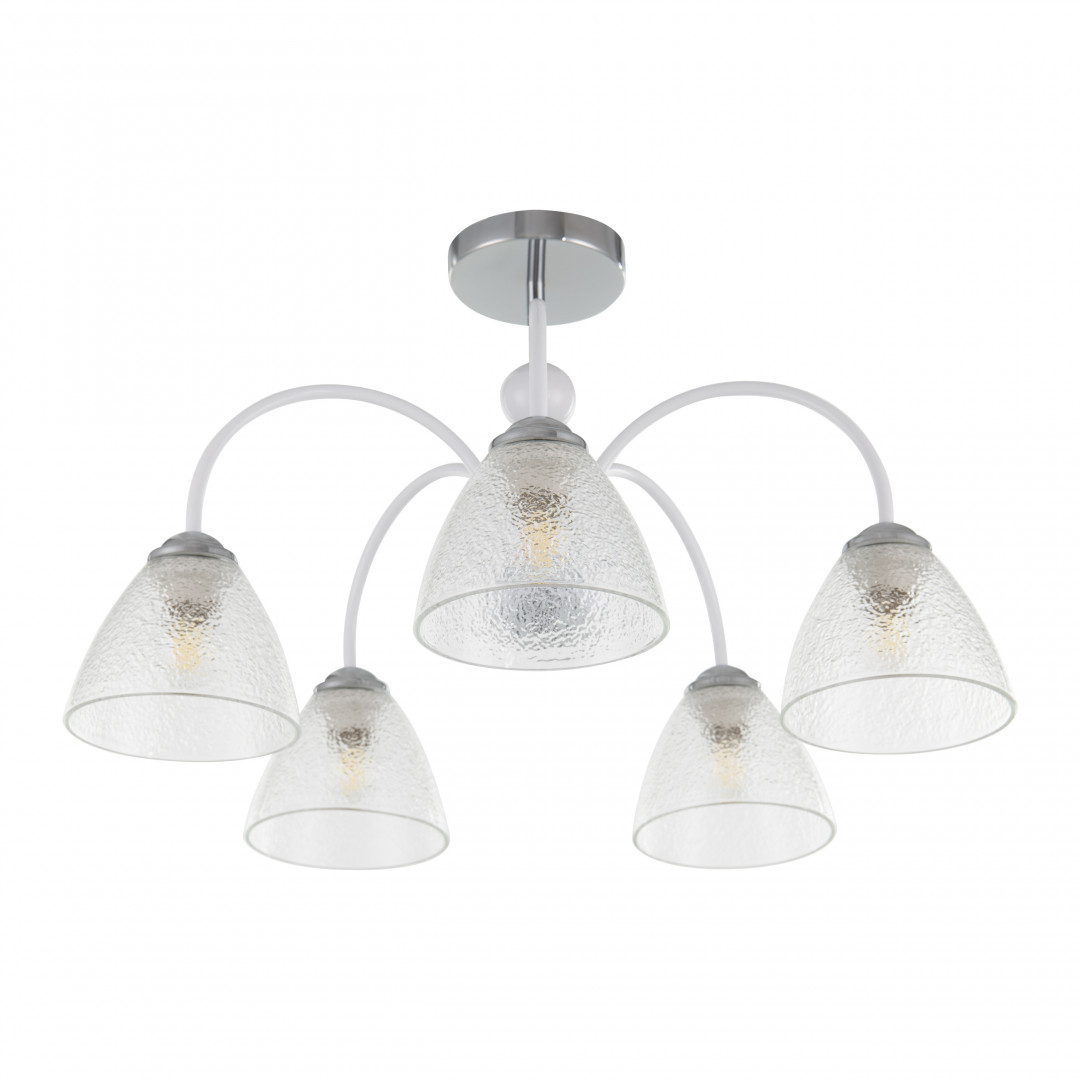 Люстра с плафонами 321410/5 CR+WH Arte Milano