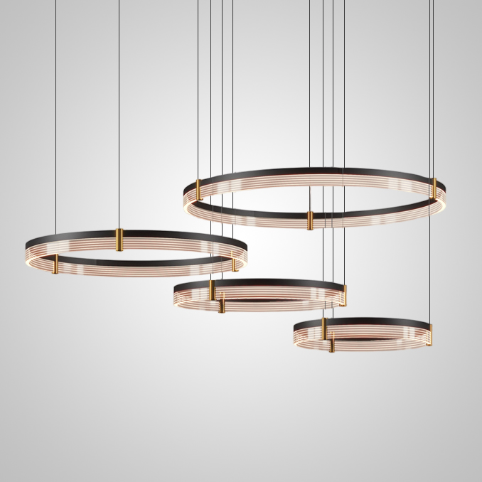 Подвесная люстра ALMER COMBO D40+60+80+100 by ImperiumLoft