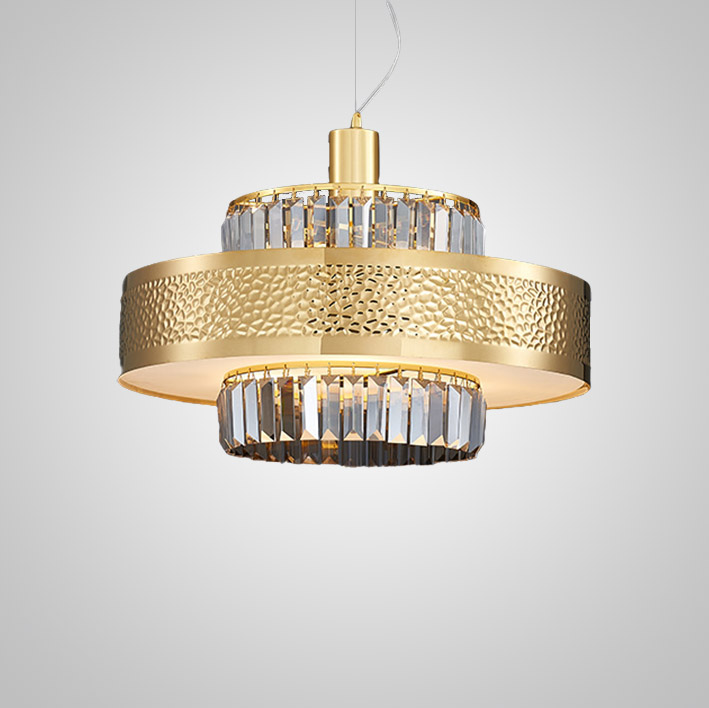 Подвесная люстра ROXANA D80 Gold by ImperiumLoft