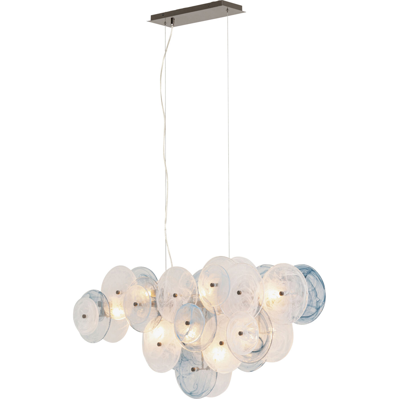 Светильник подвесной Aquamarine 121cm KARE 57805