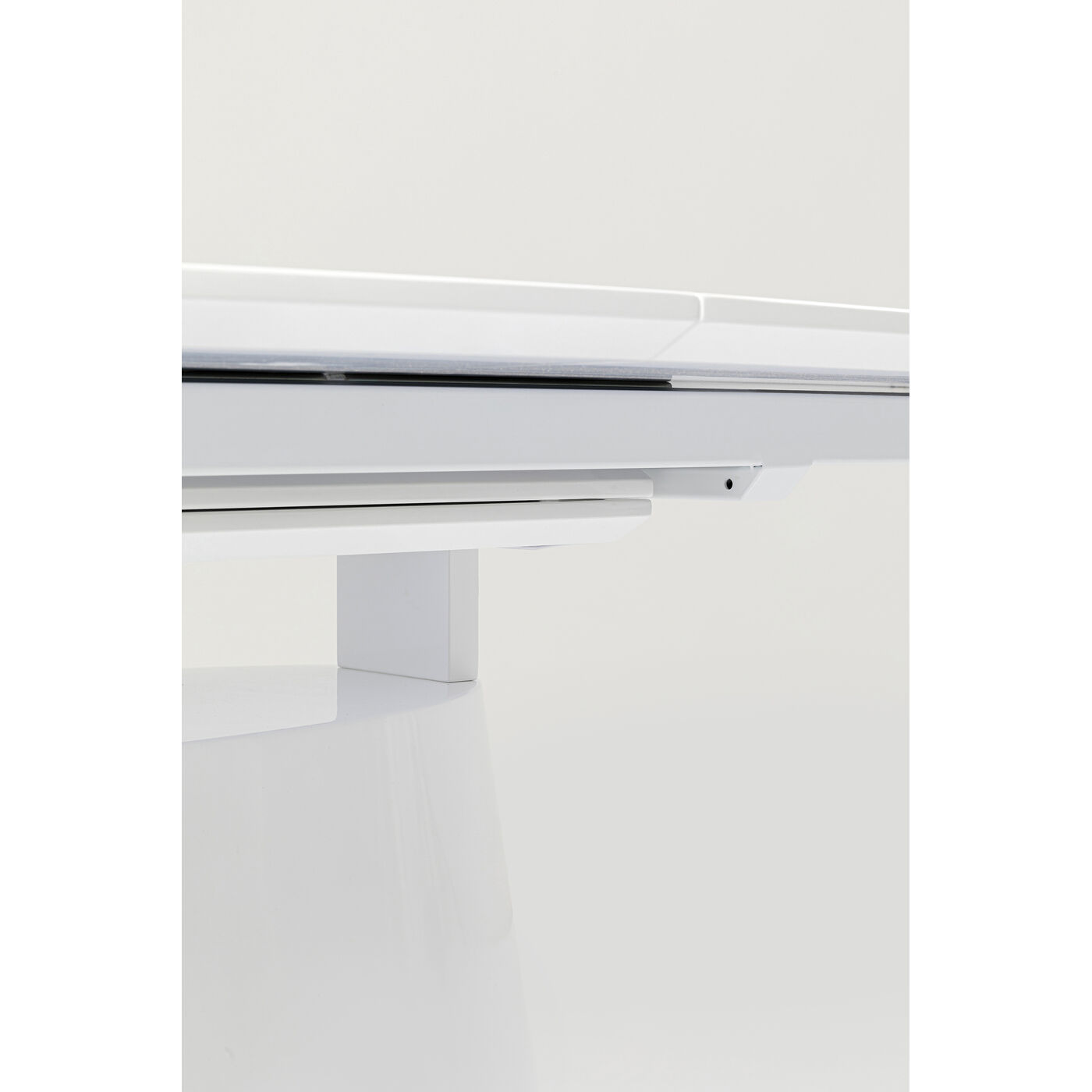 Стол раздвижной Benvenuto White Gloss200(50)x110cm KARE 40819