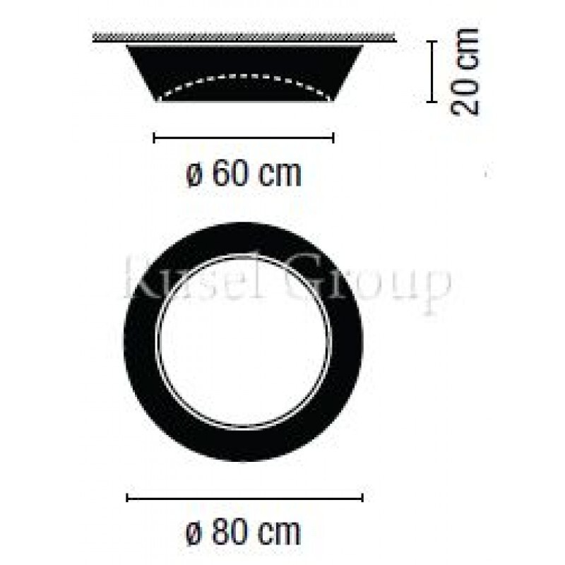 Потолочный светильник Vibia Plus 0625