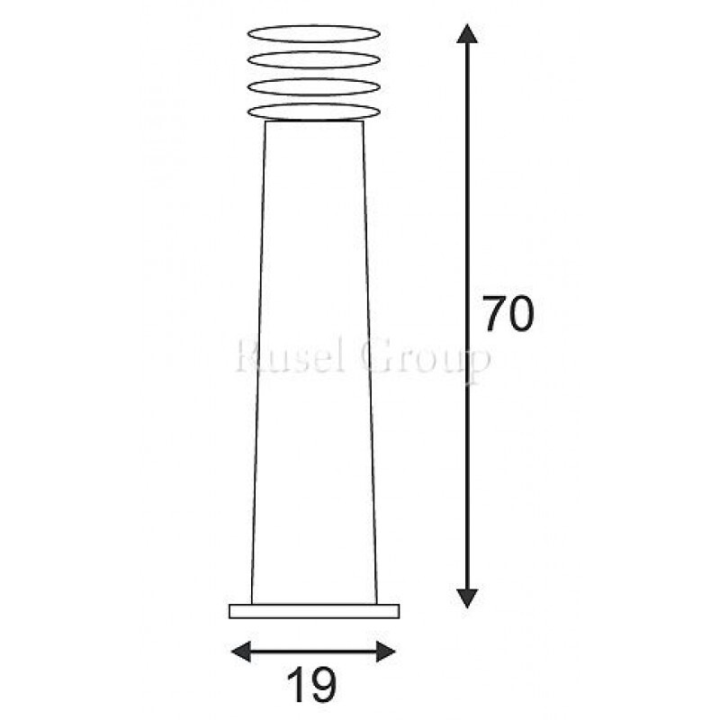 Уличный светильник SLV RUSTY 70 229021