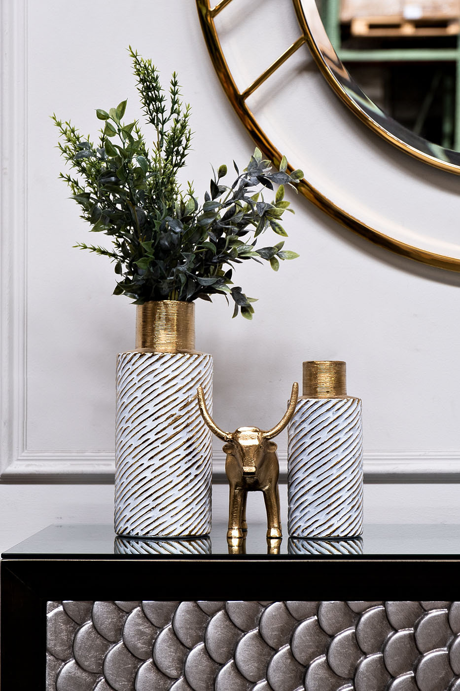 Ветка с листьями Garda Decor 317354070