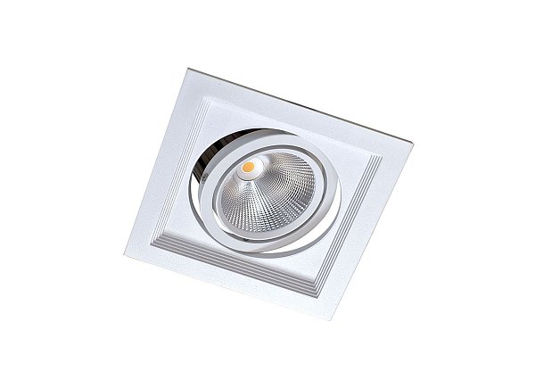 Встраиваемый светодиодный светильник Donolux DL18893/01 White SQ