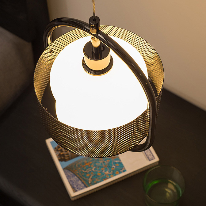 Подвесной светильник MOSSEN Brass by ImperiumLoft