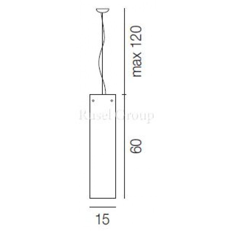 Подвесной светильник Vistosi CILD SP 60