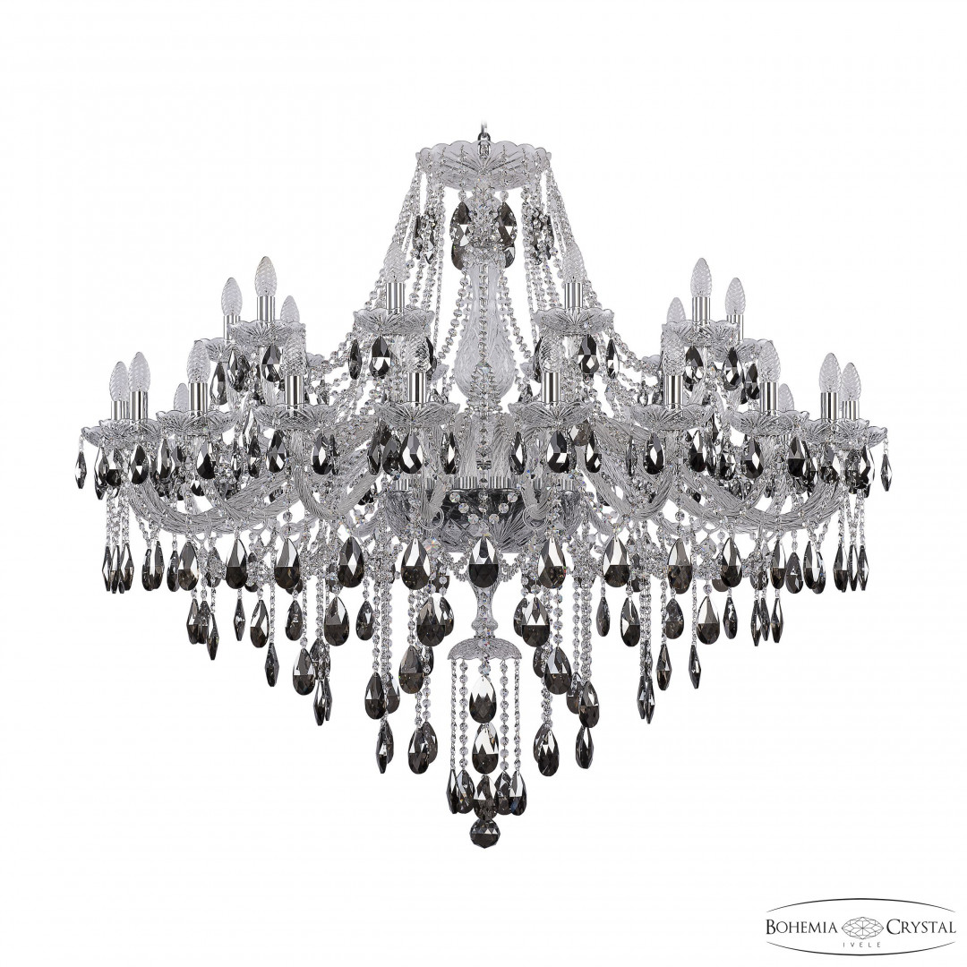 Люстра хрустальная 1415/20+10/460 Ni K731