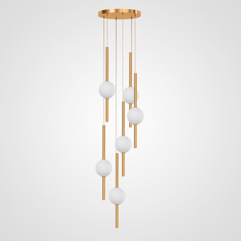 Подвесной светильник JENNA COMBO D30 L6 by ImperiumLoft