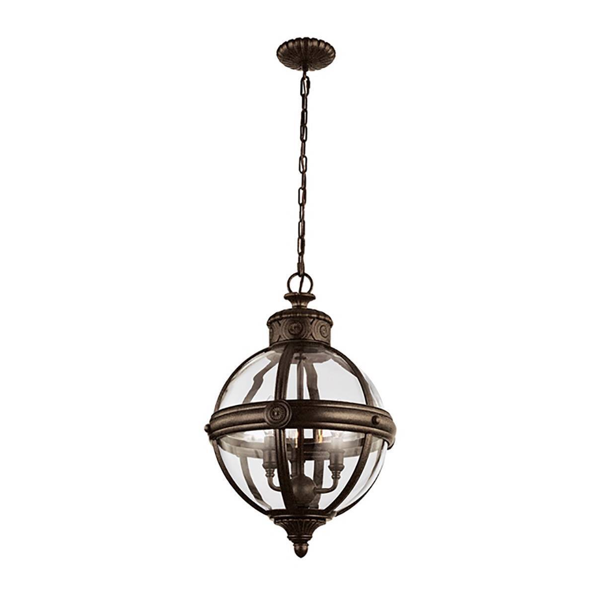 Подвесной светильник Feiss FE/ADAMS/3P BRZ