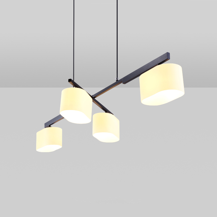 Подвесная рядная люстра RID Black by ImperiumLoft