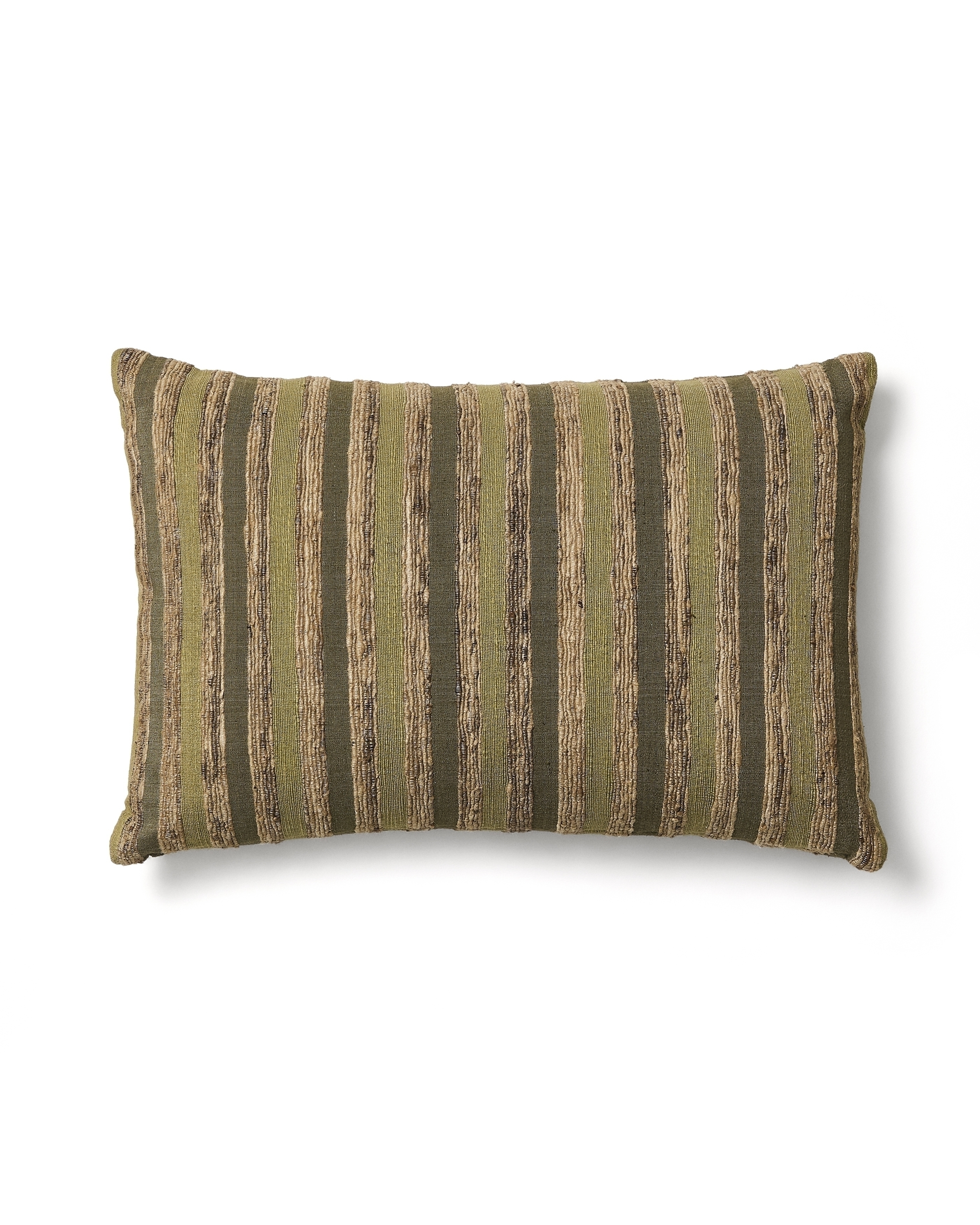 Чехол для подушки Dorevi из жаккарда в зеленую полоску 40 x 60 см La Forma (ex Julia Grup)