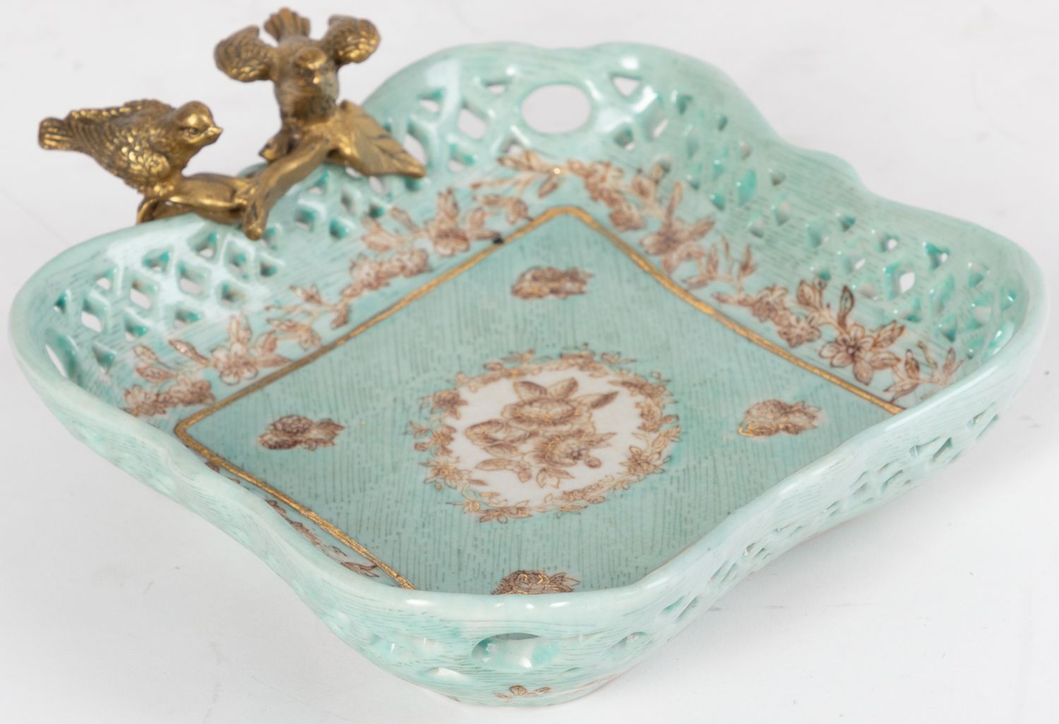 Блюдо с птичками Glasar 31G2022/C157C/HLG1874