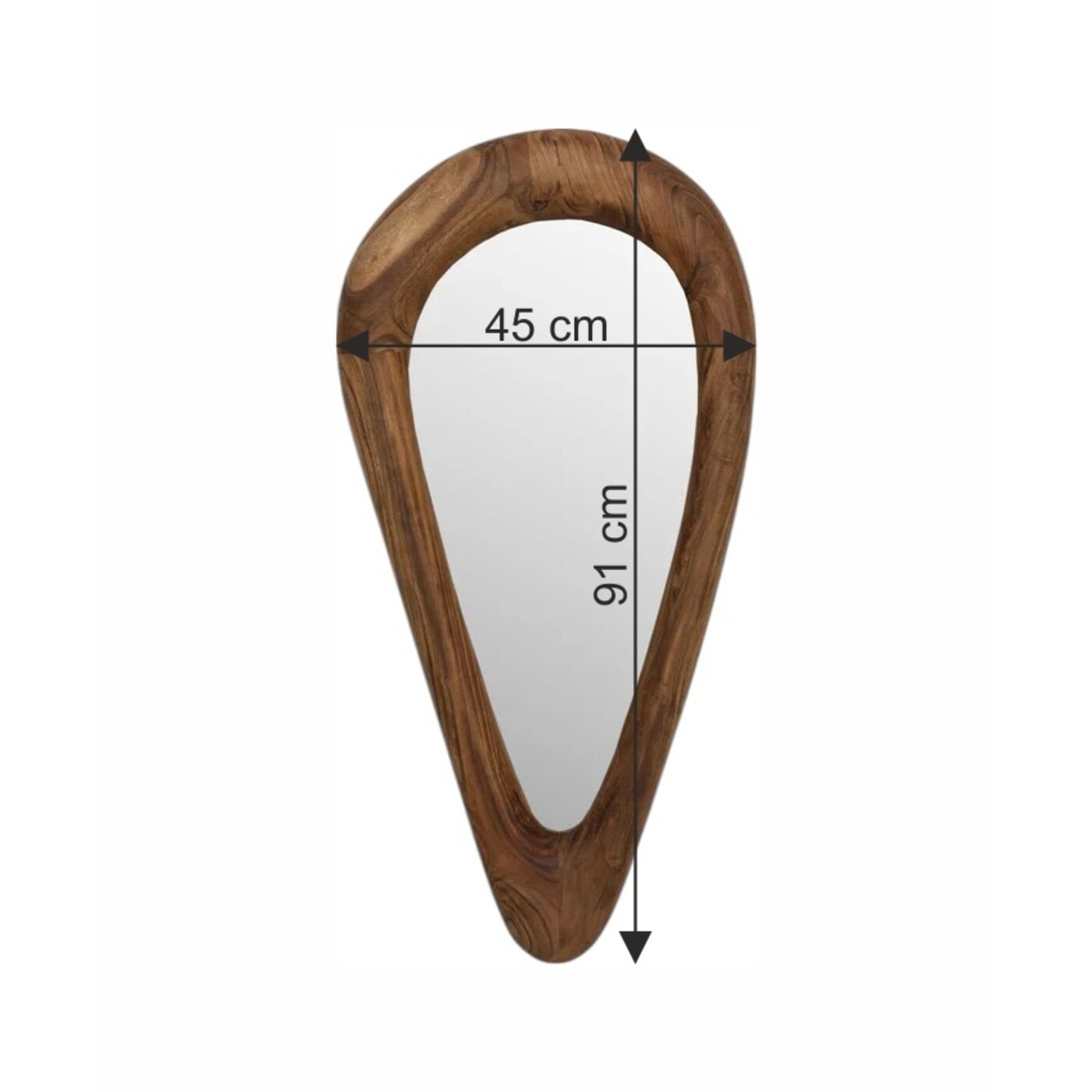 Зеркало Jorge 91x45cm KARE 70374