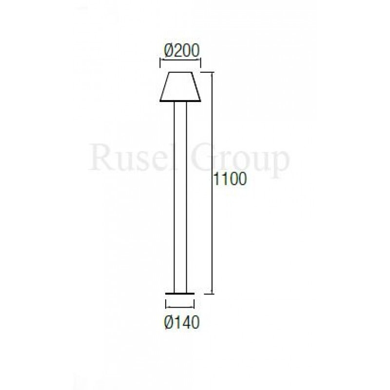 Уличный светильник Leds C4 SMILE