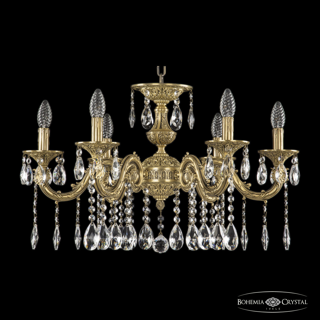 Люстра бронзовая с хрусталём 71201/6/210 A FP