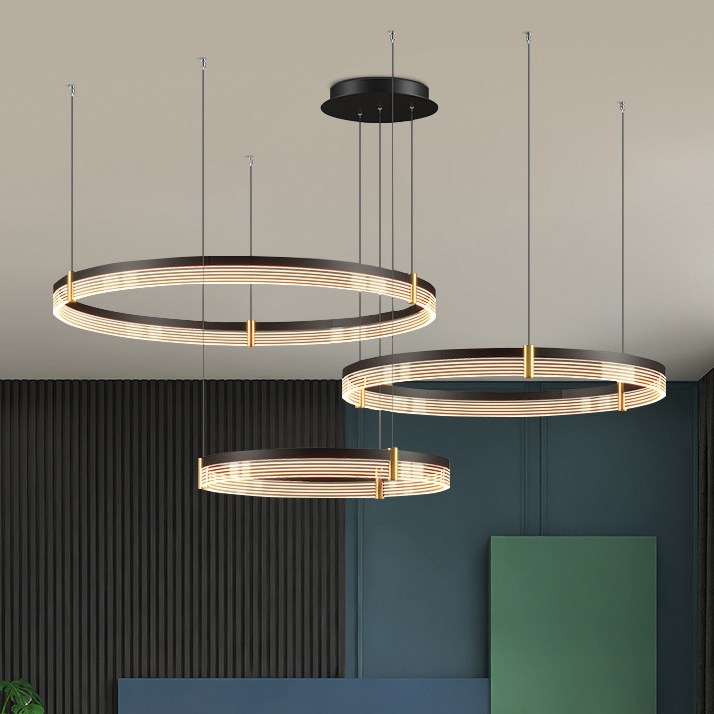 Подвесная люстра ALMER COMBO D60+80+100 by ImperiumLoft