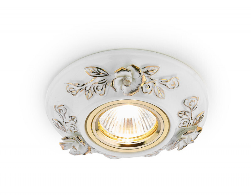 Встраиваемый светильник Ambrella D5503 W/GD